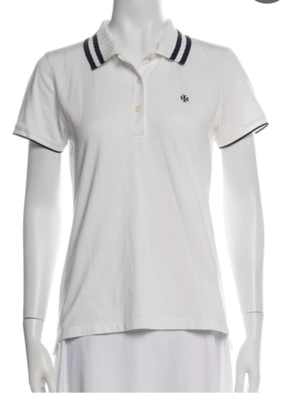 TORY BURCH TORY SPORT SHORT SLEEVE POLO MEDIUM EXC CONDITION. 
MSRP$190